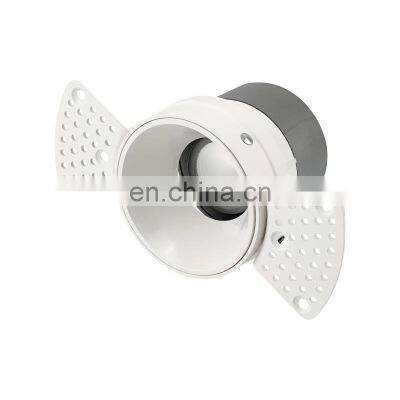 COB LED Down Light 12W 25W Mounted Housing Aluminum For Foyer Bedroom Recessed Ceiling Downlight Lamp