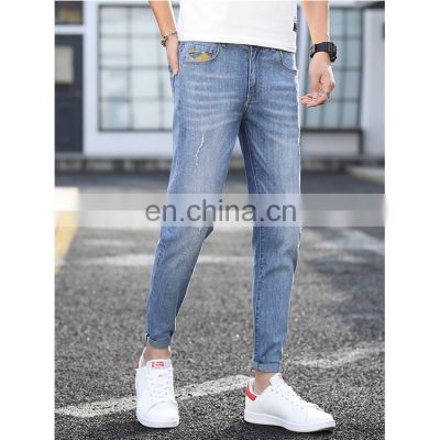 New 2022 fashion style Jeans for men high premium quality slim fit wholesale pants