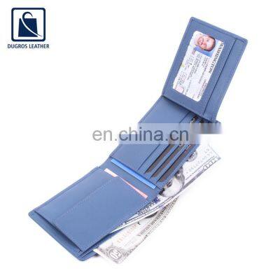 Attractive Pattern Hot Selling Premium Quality Fashion Designer Genuine Leather Wallet for Men