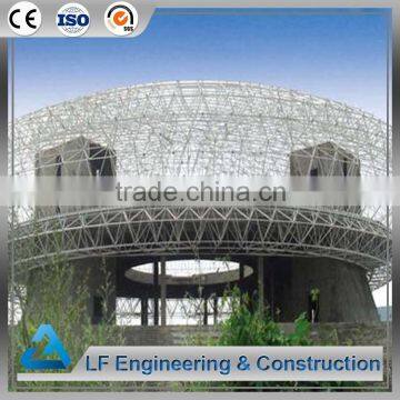 Safe and anti-storm structure steel roof truss design