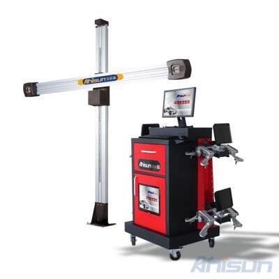 Anisun V3K5 Wheel Alignment Machine With Electric Lifting Column and Dual Display