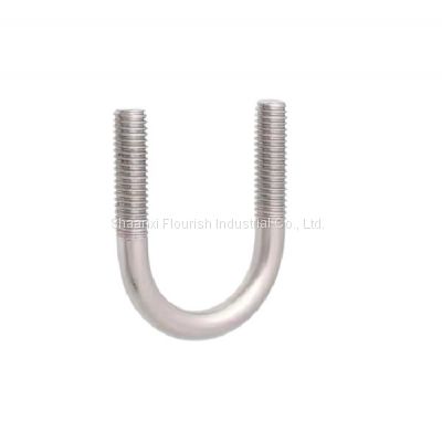 Titanium U Bolt Nut Assembly M6 M8 M10 / U Clamp With Nut Washer