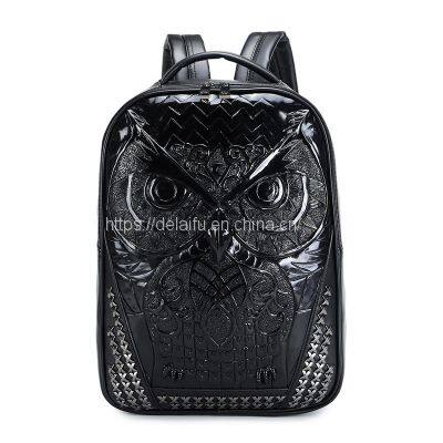 2023 New Arrival PU Backpack Waterproof Computer Bag Laptop Bag photo-3