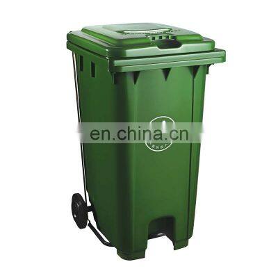 240L Wheeled Waste Bin Dustbin Cheap Price Public Place Plastic Dust Bin Plastic Products