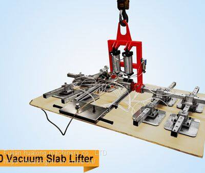 Hualong machinery Vacuum Glass Lifter Sucker for Glass Carrying with Manual Rotation and Flip Granite Marble Quartz