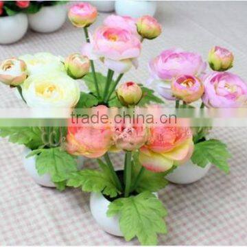 the cheap artificial flower artificial flower in pots /artificial lotus flower