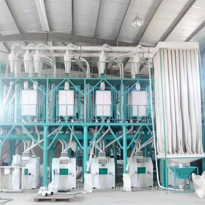 Automatic Maize Flour Mill Wheat Corn Flour Milling Machine Maize Mill photo-4