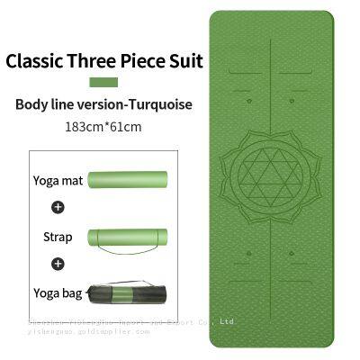Natural Organic Non-toxic Eco Friendly Tpe Yoga Mat 10mm Tpe Yoga Mat photo-4