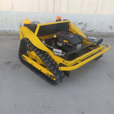 remote control mower, China remote control mower for slopes price, tracked robot mower for sale