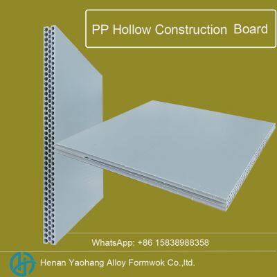 50-80 Times Reusable Polypropylene Formwork