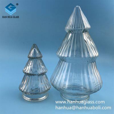 Export Christmas Tree Shaped Glass Lampshade photo-4