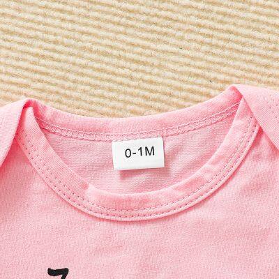 3pcs Newborn Baby's Cartoon Moon & Cloud Pattern Footed Bodysuit, Casual Comfy Long Sleeve Romper, Toddler & Infant Girl's Onesie, As Gift photo-4