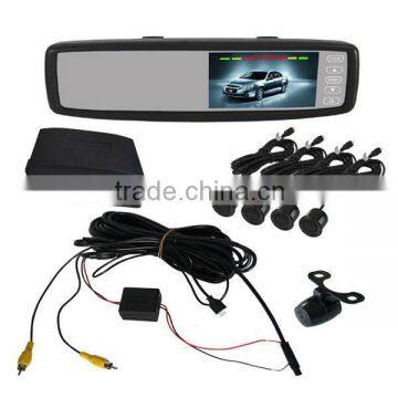 hotsale 4.3 inch multifunctional visual reversing radar with auto reminding voice