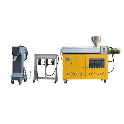Lab rubber Pelletizing Granulation, PLC Control Extrusion Machine, Co-rotating Twin Screw Extruder for Lab