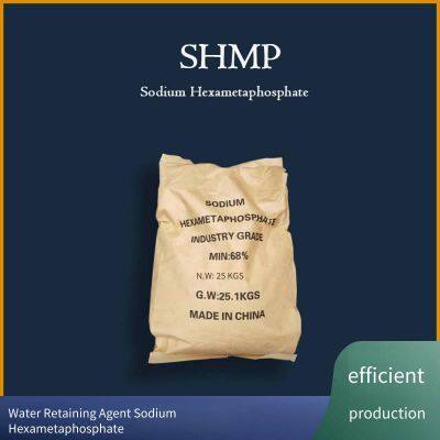 Sodium Hexametaphosphate, White Crystalline Granules, Water-retaining Agent, Modifier, 68%