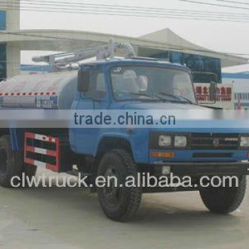 Dongfeng 140 sewage vacuum truck, 6M3 vacuum fecal sucking truck