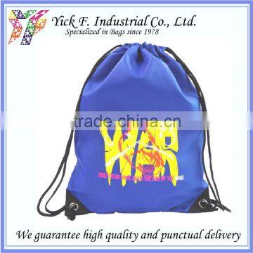 Classic Sport Drawstring backpack / Gym sack with printing
