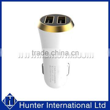 Superior CE & Rohs 2100mah Dual USB Car Charger