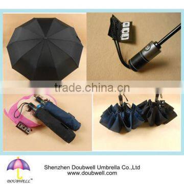 Best selling Russia market 23" x 10 ribs auto folding umbrella