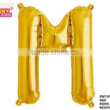 buy new design 34 inch big gold helium balloon letters                        
                                                                                Supplier's Choice