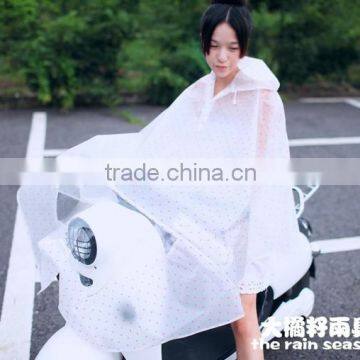 100 Waterproof Hooded Bike Raincoat photo-4