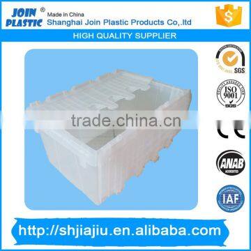 PP material molded nestable and stavkable plastice storage boxes J500-42L