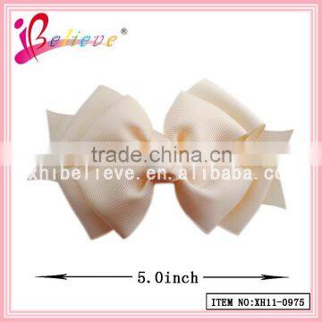 Alibaba factory wholesale ribbon bow products made in China hair jewelry (XH11-0975)