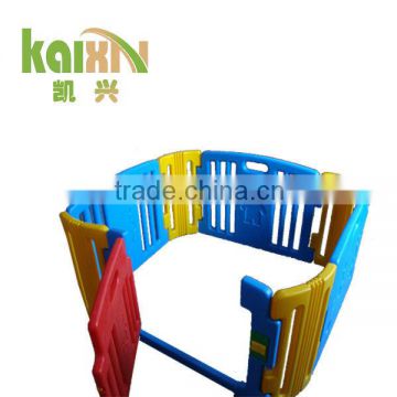 kids plastic play fence