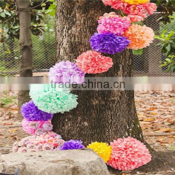 Wedding Decorative Props Supplies Tissue Paper Pom Poms Wedding Party Festival Decoration                        
                                                Quality Choice