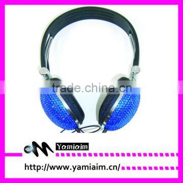 Rhinestone headphones party gift