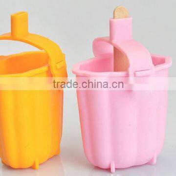 AN676 ANPHY The silicone Popsicle mold ice cream bucket 6.5*6.5*9.5cm