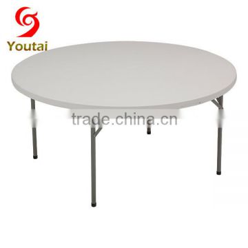 blow molding white folding plastic banquet table PT-03