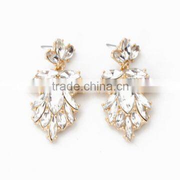 delicate crystal earring