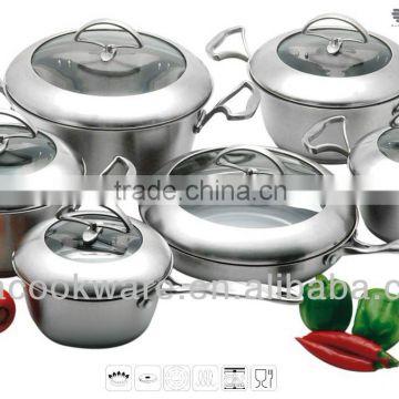 10Pcs Geman Technologic Stainless Steel Cookware