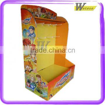 New Style Cartoon Or Toy Products Customized Hook Cardboard Display Stand