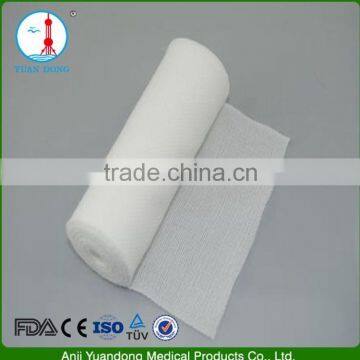 YD90104 Disposable sterile wound medical plain/crepe PBT bandage