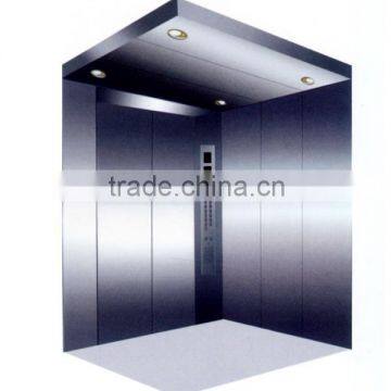 Cargo Lift With Hairline Stainless Steel