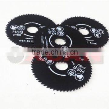 XCAN Factory Supply HSS circular saw blade for cutting wood with nails