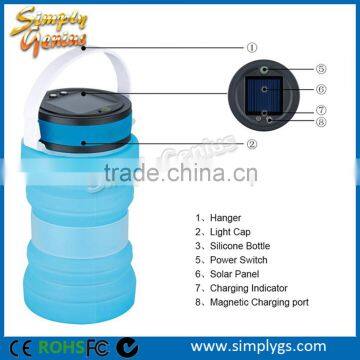 737ml Capacity Storable Solar Powered Heat Lamp With CE Rohs IP67 3 LED photo-2