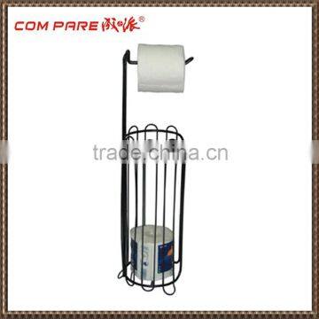 Hot sell iron wire toliet paper holder