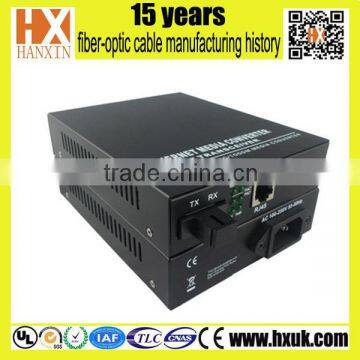 LX - SC Singlemode, 20km, 1310nm Gigabit Ethernet Fiber Media Converter