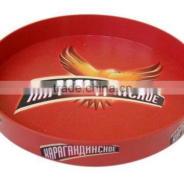 Round Cute Acrylic Plastic Tray Factory Custom Hot Sale photo-3