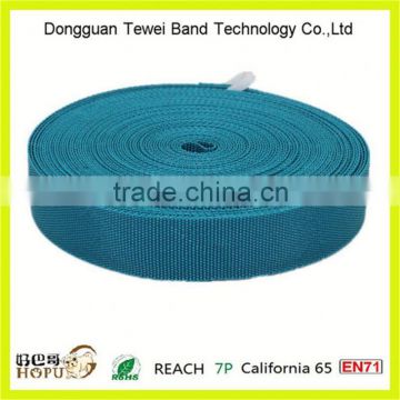 Colored pp stripe webbing,polypropylene safety belt