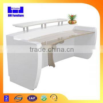 Best Selling White Curved Reception Desk photo-2