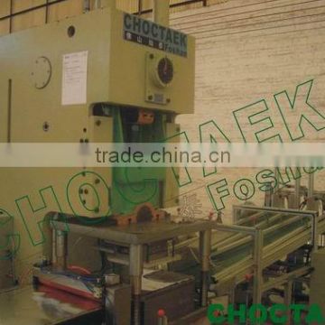 Aluminium foil tableware production line