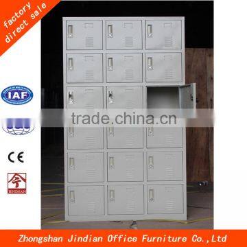 The most popular club office and school Steel lockers with eighteen doors