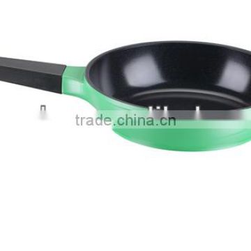 Wave aluminum non-stick fry pan with ceramic coating