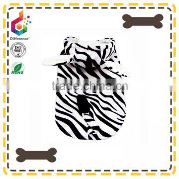 Hot Zebra Pattern Clothes of Dog photo-5