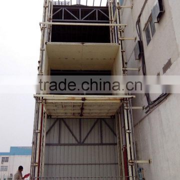 hydraulic warehouse cargo lift for lifting goods