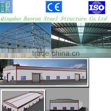 low cost prefabricated steel structure workshop construction building